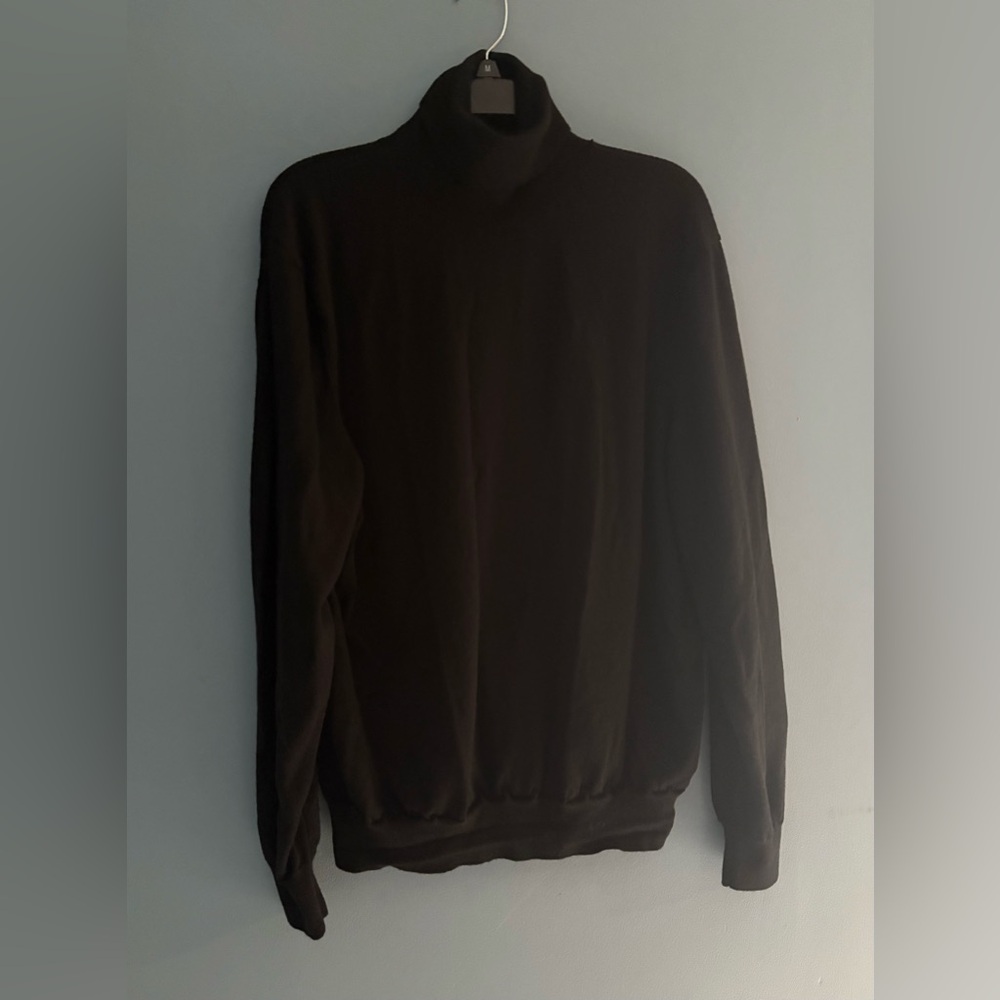 Joseph Abboud Men's Dark Turtleneck Sweater